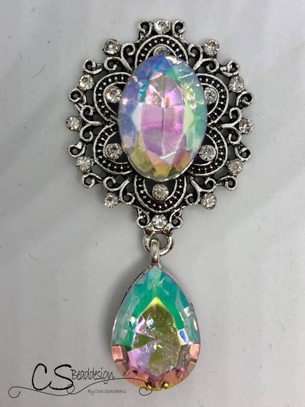 Pendant Silver / Crystal AB