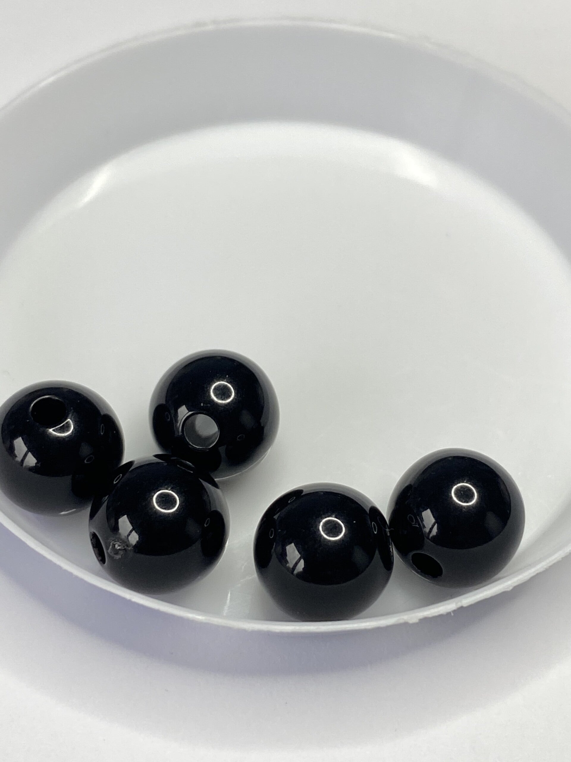 Round Beads Glass 10mm