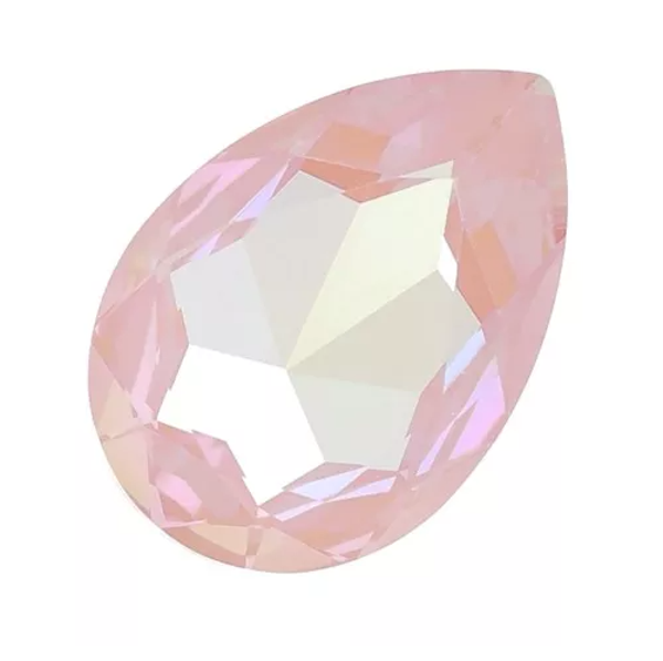 Pure Crystal Pear 4327 / 30x20mm Crystal Dusty Pink DeLite