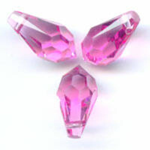 Swarovski Drop 6000 11x5,5mm Rose