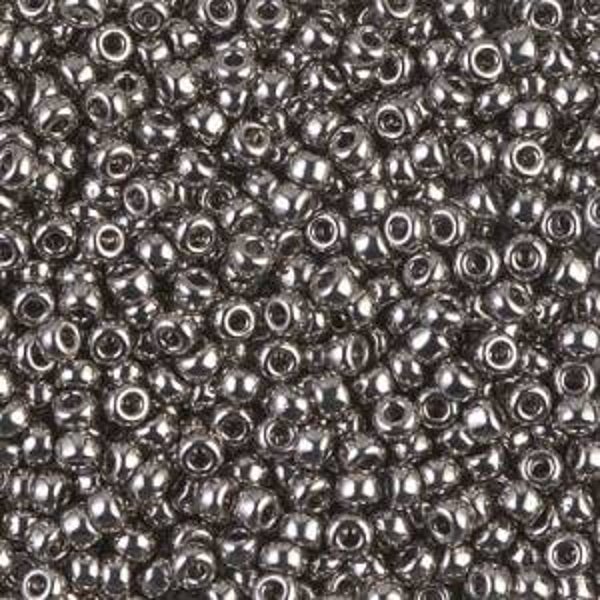 Seedbeads 15/0 Plated Nickel 190