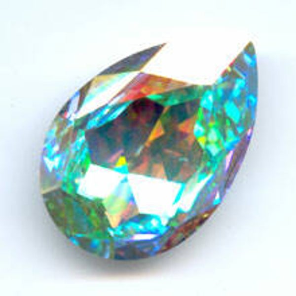 Pure Crystal Pear 4327 / 30x20mm Crystal AB
