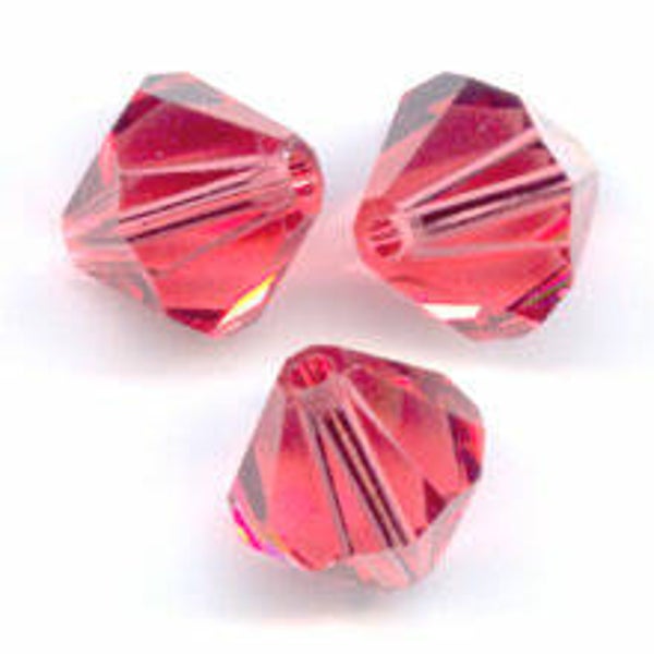 Pure Crystal Bicone 3mm Padparadscha