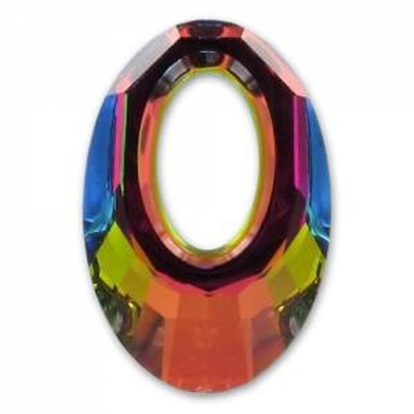 Pure Crystal Helios Pendant 6040 / 40mm Crystal Vitrail Medium