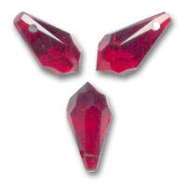 Pure Crystal Drop 6000 15x7,5mm Siam