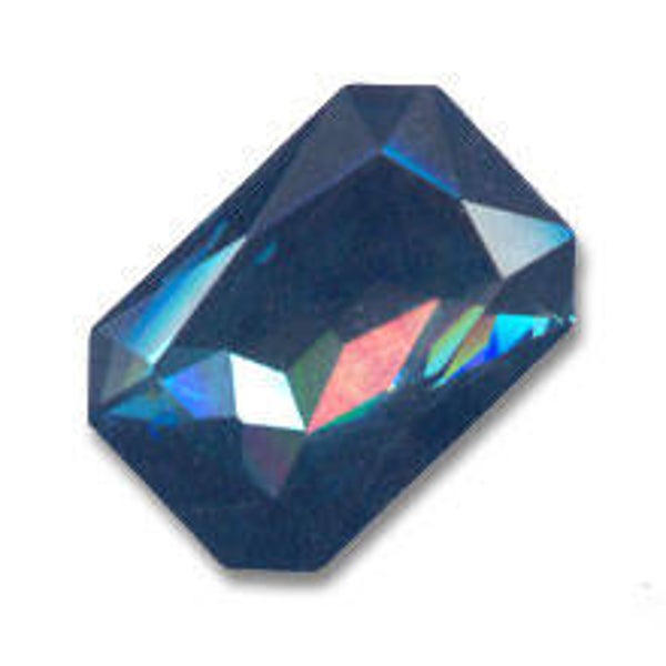 Pure Crystal Rectangle Fancy Stone 4627 27x18,5mm Montana