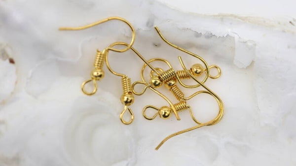 Earwire (6 pieces) Gold Tone