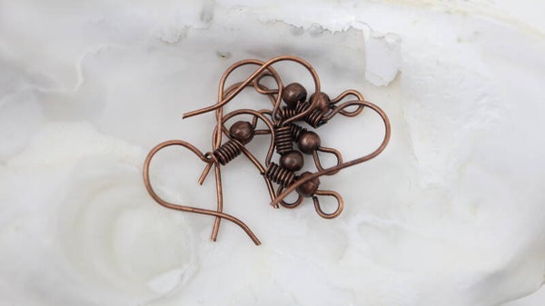 Earwire (6 pieces) Bronze