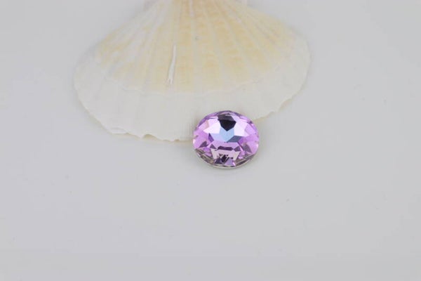 Glass Round Stone 27mm Crystal Vitrail Light