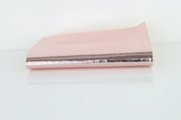 faux leather 21x15cm Metallic Rose Gold