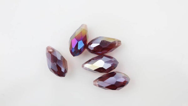 Side Drilled Drop 6x12 Purple Haze