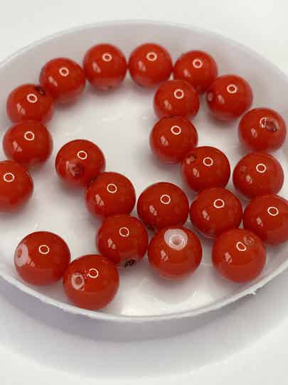 Round Beads Glass 8mm