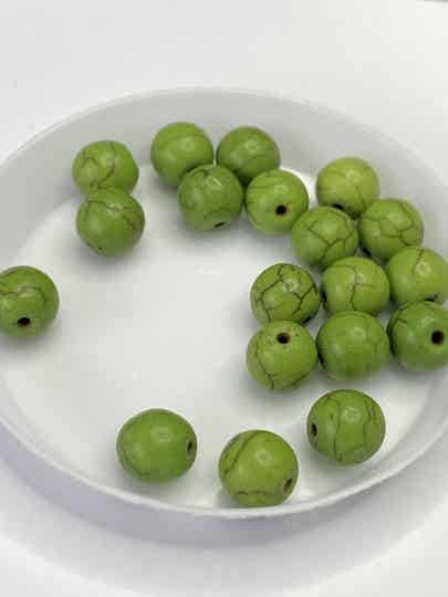 Round Beads Glass 8mm