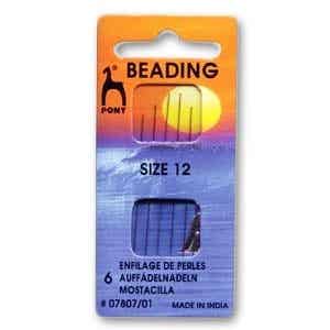 Pony Embroidery Needles 12
