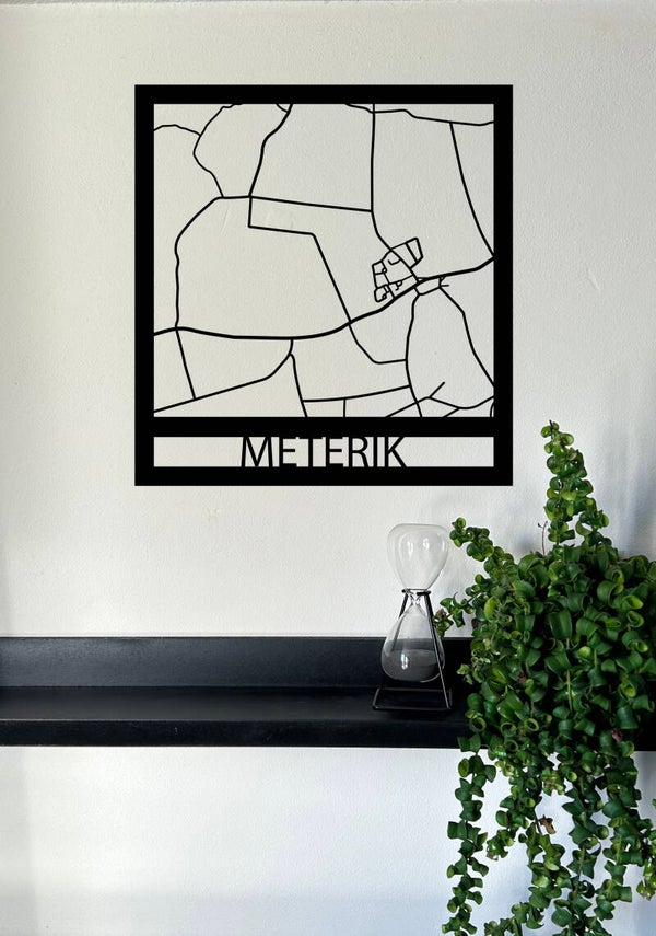 Plattegrond Meterik