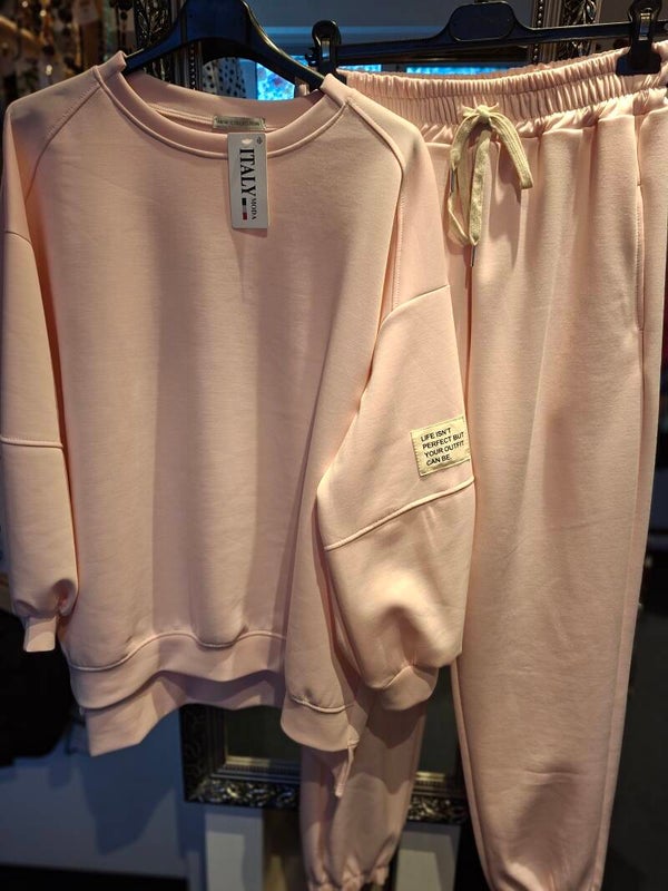 Life isn't perfect pak zacht roze 1761