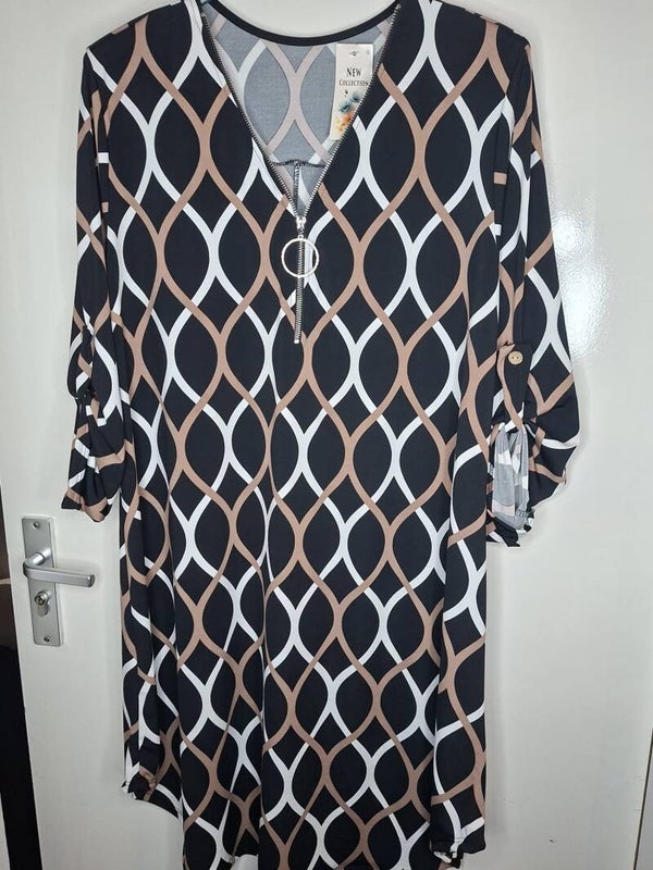 Lange tuniek zwart 1697