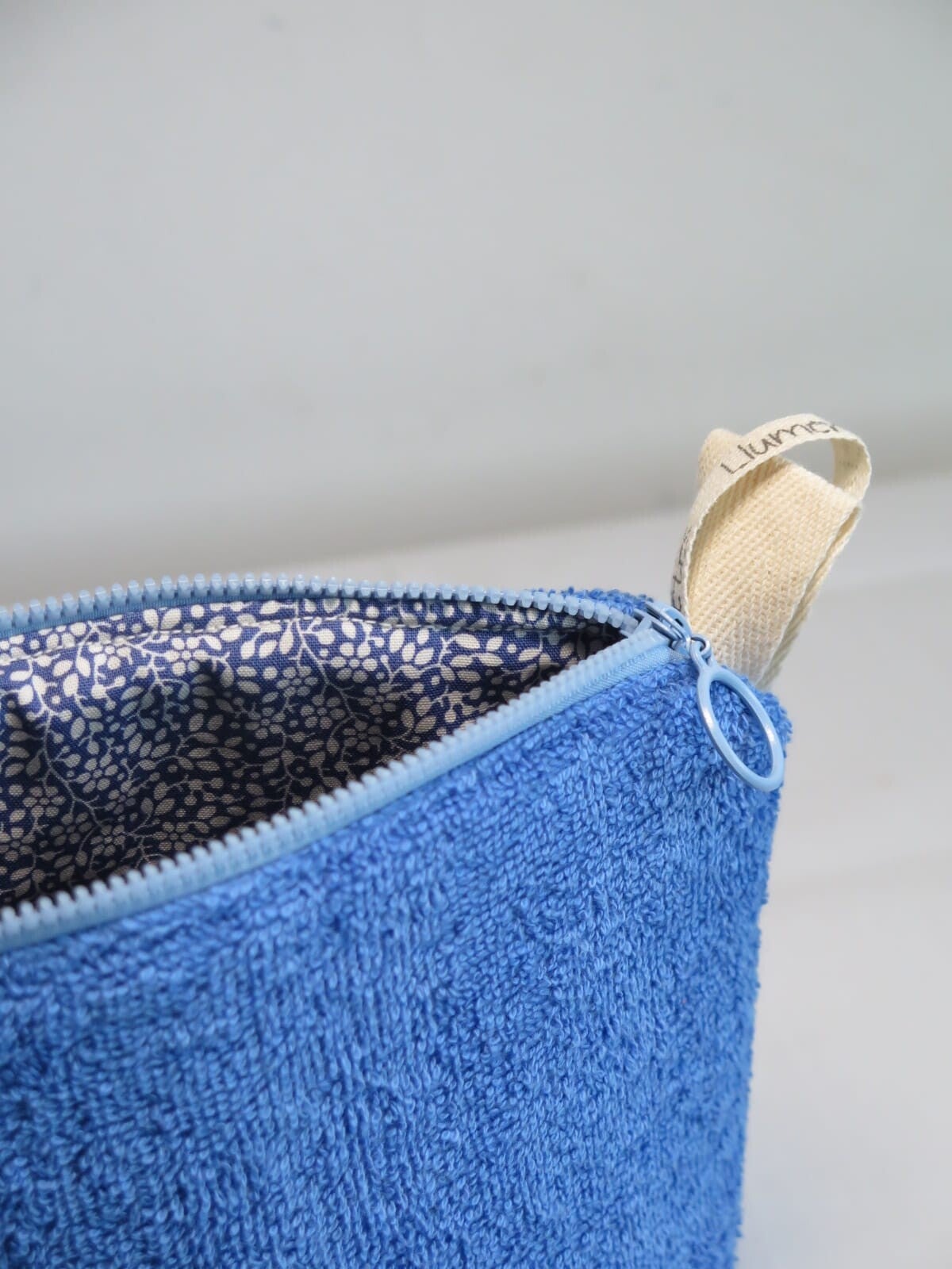 Necesser tovallola blau