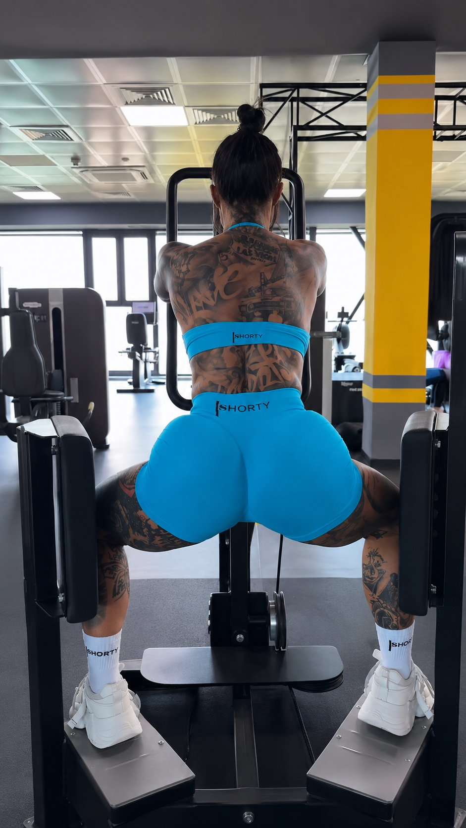 Ice Blue Scrunch Butt Set.