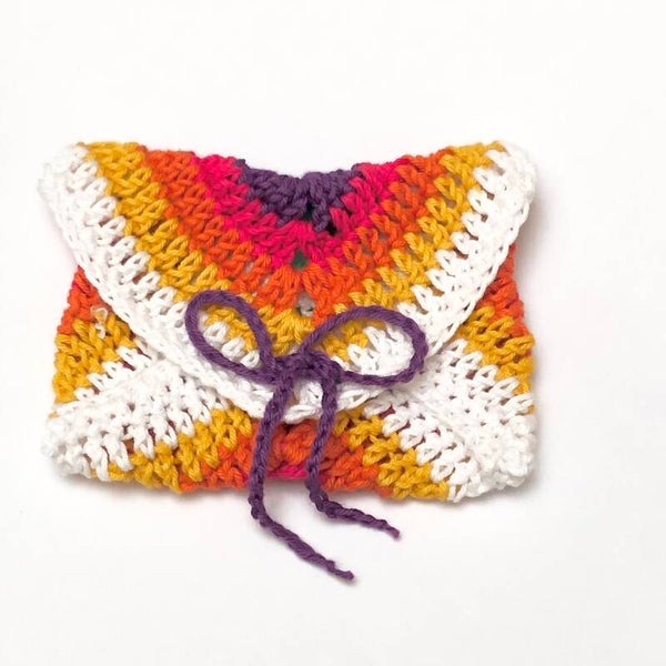 Wallet rainbow colours