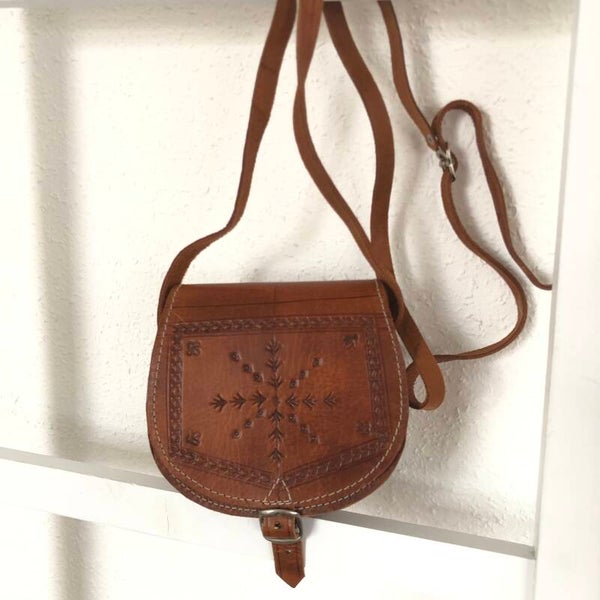 Ibiza leather bag small
