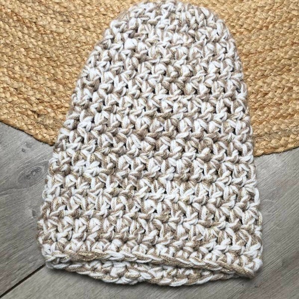 Crochet beanie