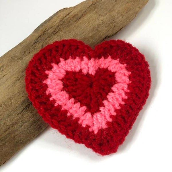Crochet heart small