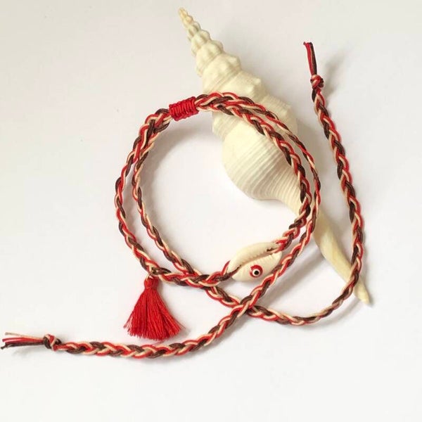 Armband braided kauri