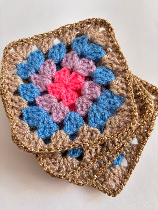 Crochet onderzetters