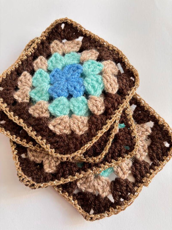 Crochet onderzetters