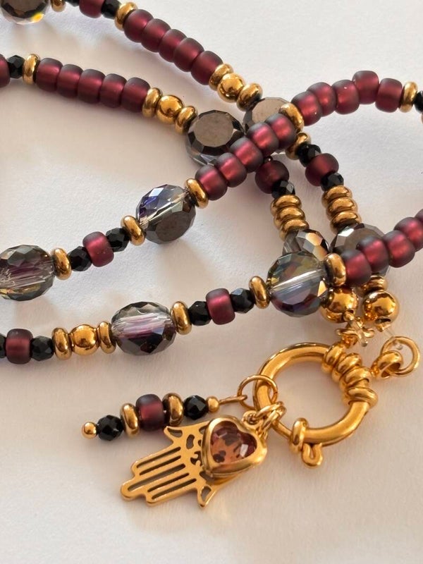 Ketting dark purple