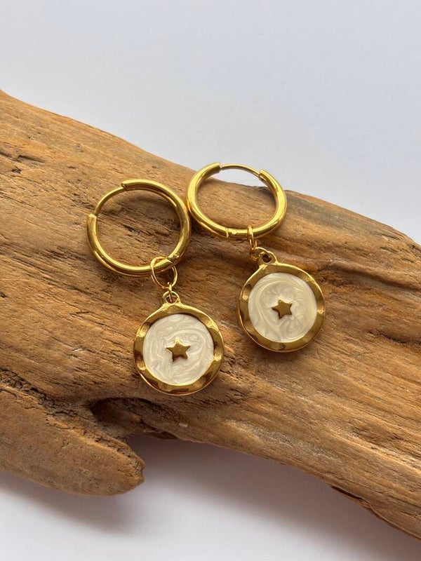 Oorbellen charm stars