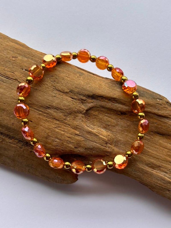 Armband facet beads