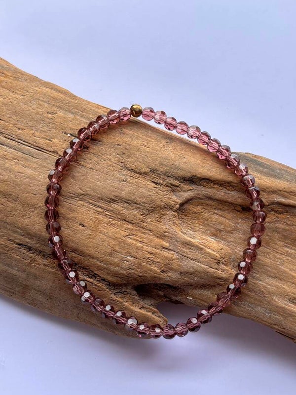 Armband facet beads