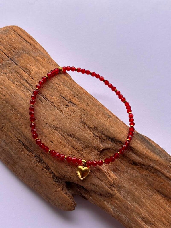 Armband facet beads