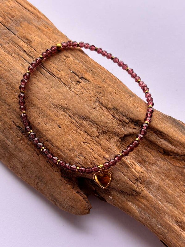 Armband facet beads