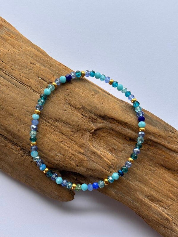 Armband facet beads