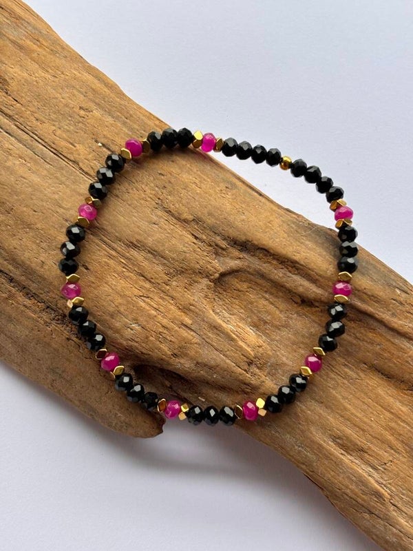 Armband facet beads