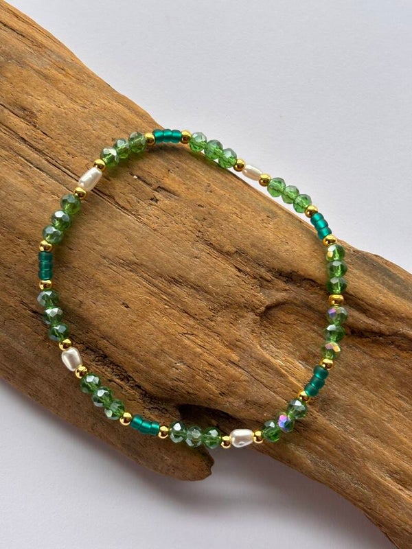 Armband facet beads