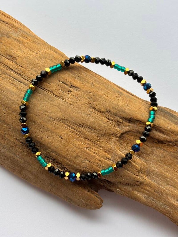 Armband facet beads