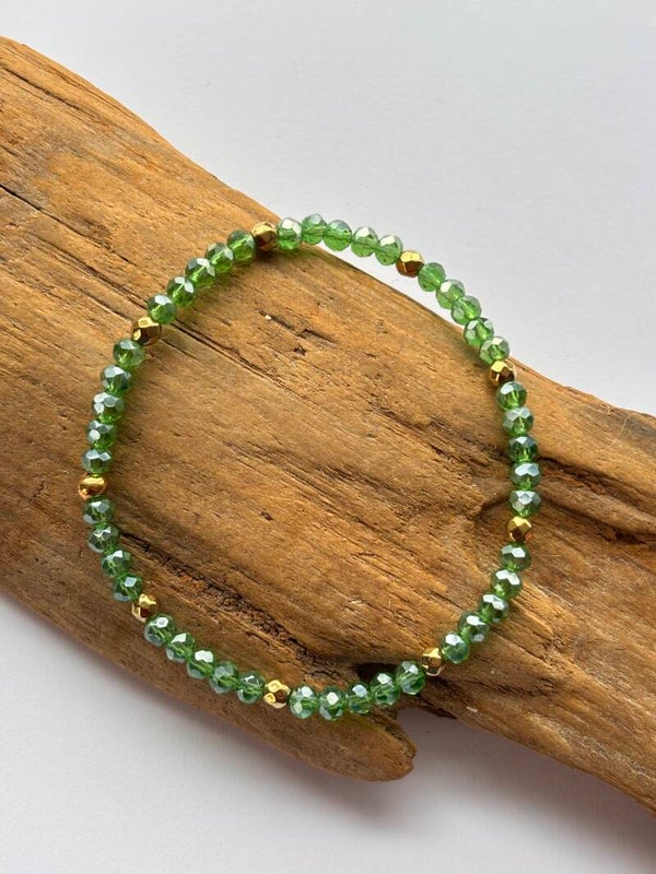 Armband facet beads