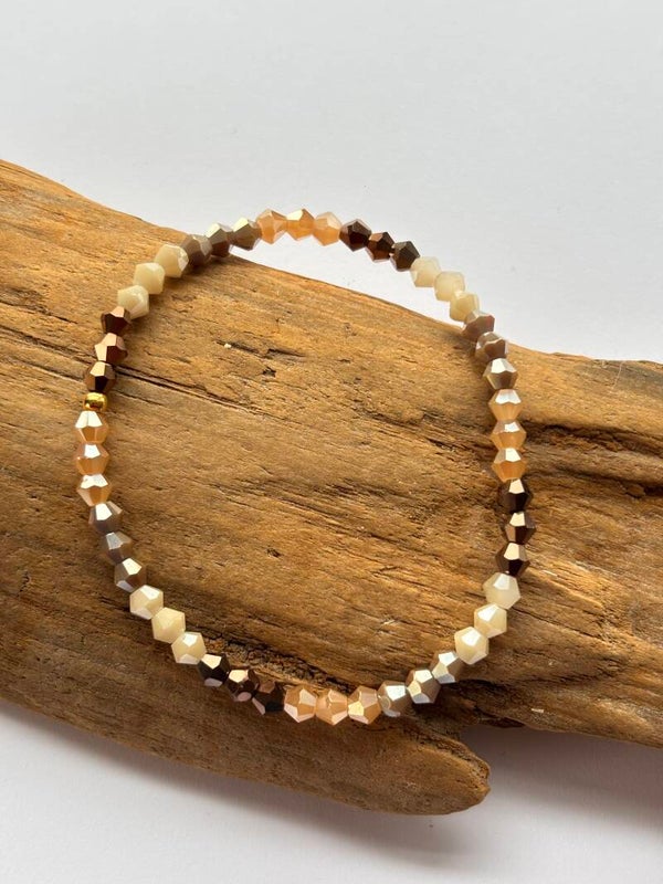 Armband facet beads