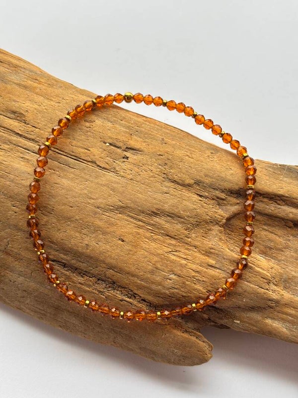 Armband facet beads