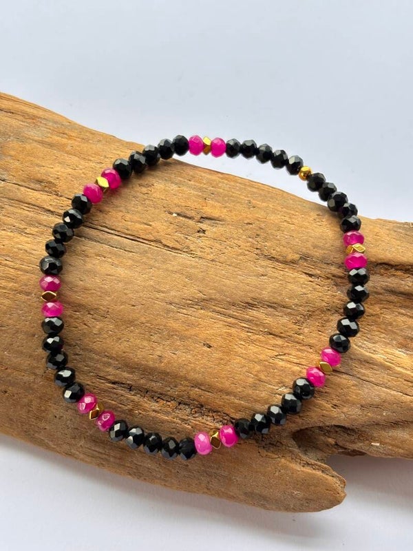 Armband facet beads