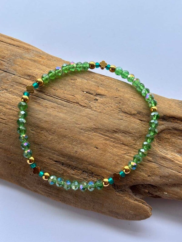 Armband facet beads