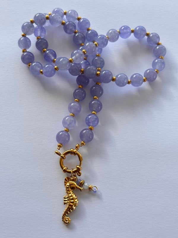 Ketting lavendelblue