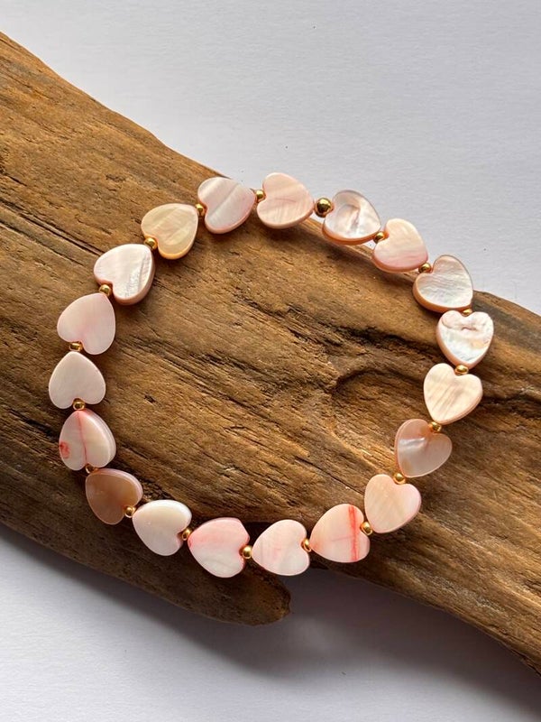 Armband heart shells