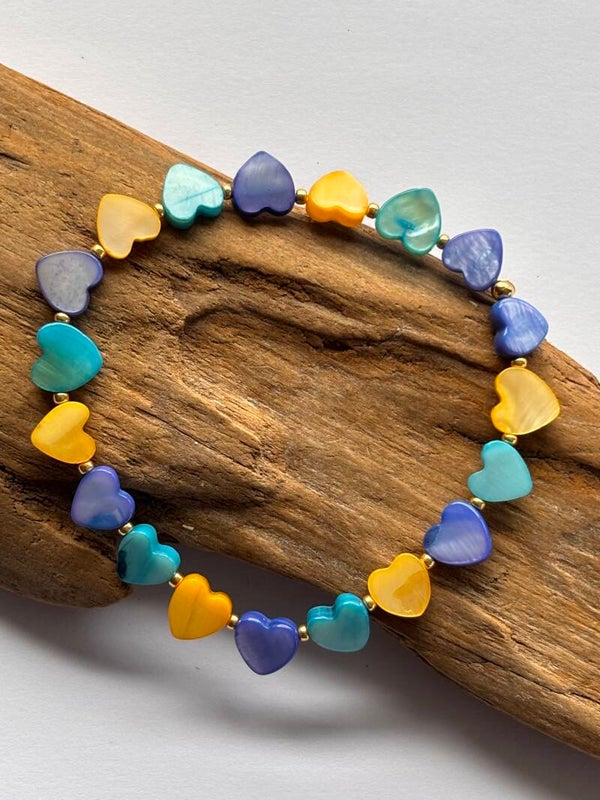 Armband heart shells