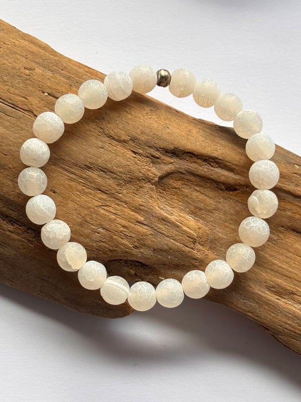 Heren stone armband
