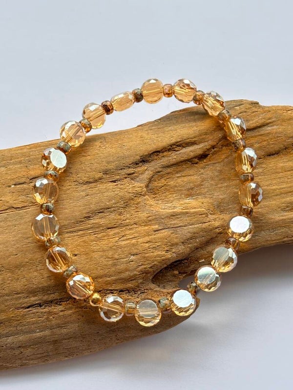 Facet sparkle armband